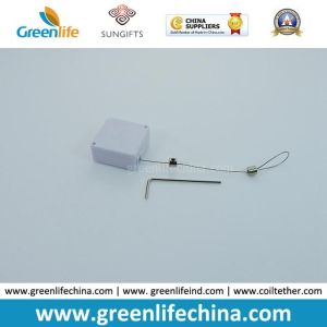 Security Cable Loop Ends Fastening Locks Small Square Tether Reel