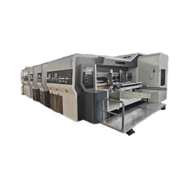 High Speed PLC Automatic Corrugated Paperboard Printer for Pizza Carton Box 5000