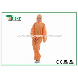 Buy cheap Dustproof Disposable Protective Coverall With Hood from wholesalers