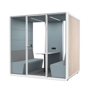 Privacy Level Fully Enclosed Quiet Meeting Room Pod Designed for Portable Sleep