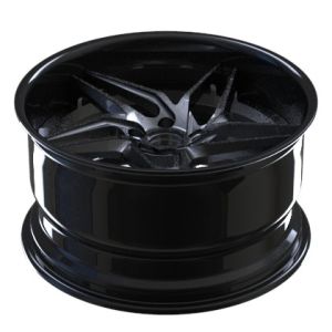 Matt Black Two Piece Forged Wheels