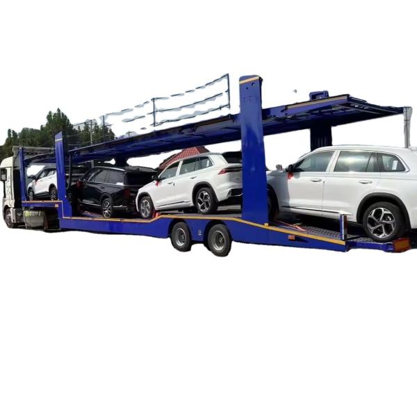 Buy cheap CIMC High Quality Good material car transport semi-trailer from wholesalers