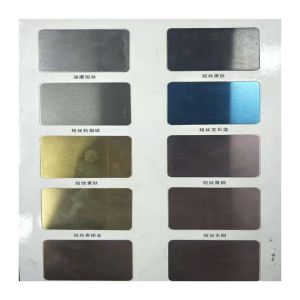 Color Titanium corrosion resistant Stainless Steel Sheet Plate C276 309S 304L
