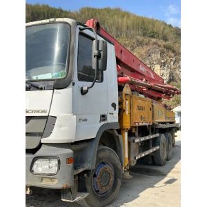 Buy cheap High Productivity/h SY5295THB 37m Concrete Pump Truck Mercedes Benz Construction Machinery from wholesalers