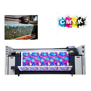 Buy cheap SAER Fabric Printing System / Automatic Roll To Roll Fabric Printer With High DPI from wholesalers