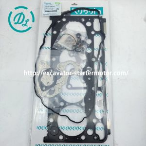 Buy cheap EexcavaStart Kubota V2203 V2403 Excavator Engine Gasket Kit OEM 1G78899353 from wholesalers