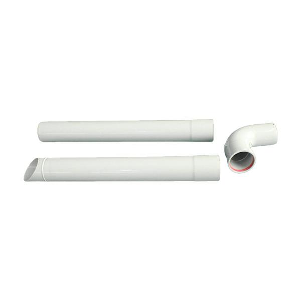 Quality 100/60 Mm Standard Aluminium Concentric Flue For Gas Boilers Stoves High Pressure Water Heaters for sale