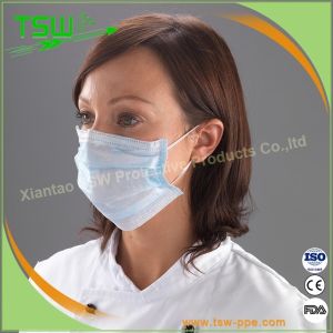 Buy cheap Disposable 3 Ply Surgical Mask with Elastic Earloop from wholesalers