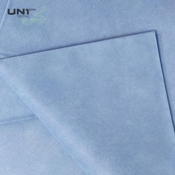 Quality Protective Cloth 30gsm Sms Surgical Non Woven Fabric Sesame Pattern for sale
