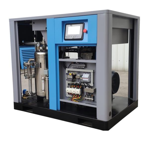 Buy cheap water lubricant oil free screw air compressor for food mixing food cleaning from wholesalers