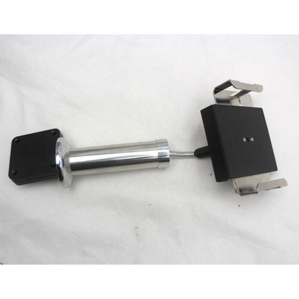 7-10 inch ipad metal display holder with recoiler & charger,12cm-21cm adjustable