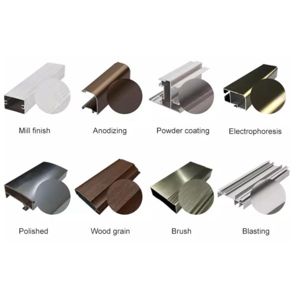 Buy cheap 6m 6063 T5 Extruded Aluminium Profiles Building Decoration Materials Different Surface Treatment from wholesalers