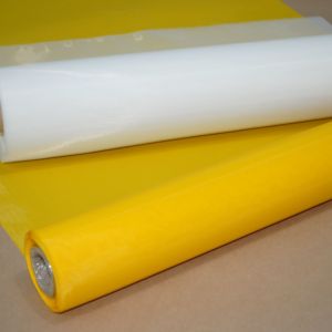 32T - 90T Polyester Monofilament Screen Printing Mesh With Excellent Abrasion