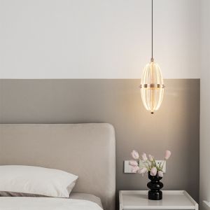 Creative Aluminum Small Pendant Lamp Raised Lowered Creative Simple Modern