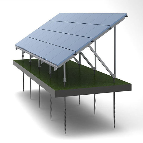 Buy cheap Screw Pile Solar Panel Ground Mounting Systems Wide Application from wholesalers