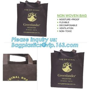 Logo printing OEM non woven bag with screen print, Reusable non woven polypropyl