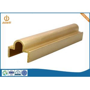 Buy cheap Polished Brass Extrusion Profiles Process Power Amplifier Heat Sink from wholesalers