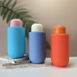 Buy cheap 300ml 350ml 400ml Plastic Bottle With Flip Cover Top Cap for Shower Gel Shampoo Conditioner Bottle with Disc Cap from wholesalers