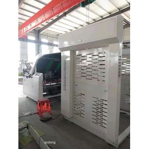 High Speed Automatic Flute Laminating Machine Roller Design Easy Cleaning