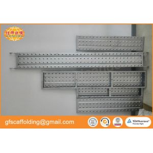 BS1139 steel catwalk pre galvanized 420*1829mm for Thailand frame scaffolding