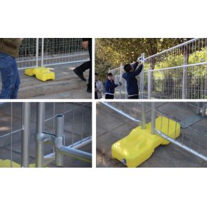 Buy cheap Festivals 2''×4'' Temporary Fence Panels Electro Galvanizing from wholesalers