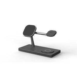 Buy cheap T218 Muilt-Functional Wireless Fast Charger Dual 15W Support Apple And Samsung Watches With Night Light from wholesalers