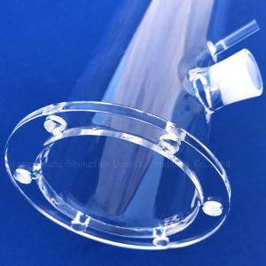 Buy cheap Custom Precision Tolerance Semiconductor Grade Quartz Glass Tube for Photovoltaic Applications from wholesalers