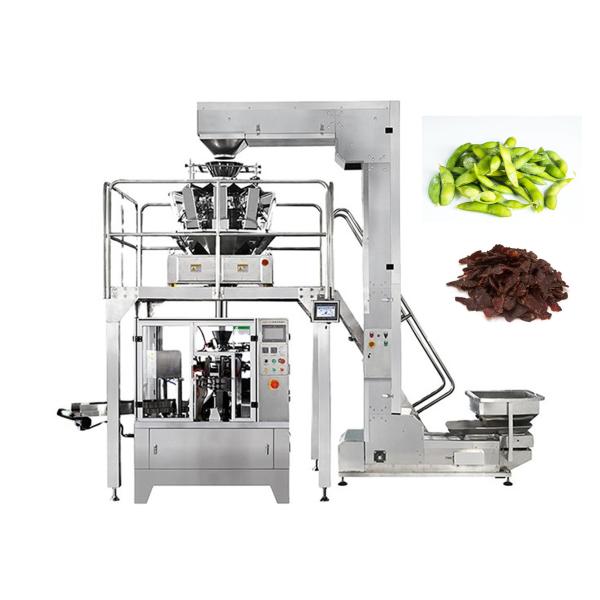 Buy cheap Doypack Zipper Bag Pouch Packaging Machine Filling Chips Meat from wholesalers