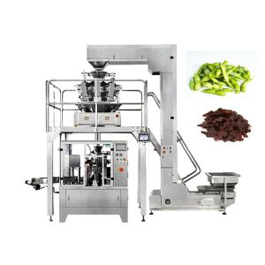 Buy cheap Doypack Zipper Bag Pouch Packaging Machine Filling Chips Meat from wholesalers