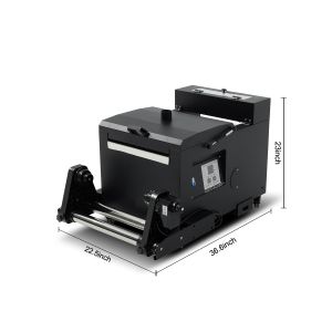 Buy cheap Dual XP600 Head A2 DTF Printer 17 Inch Digital Printer with Powder Shaking Machine from wholesalers