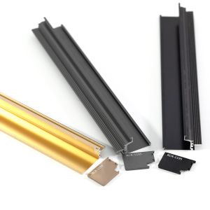 Buy cheap RCR 1641 Matt Grey Black Square Long Aluminium Drawer Handles from wholesalers