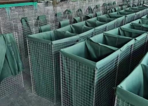 Military Use Defensive Hesco Bastion Barrier As Protection Gabion Mesh