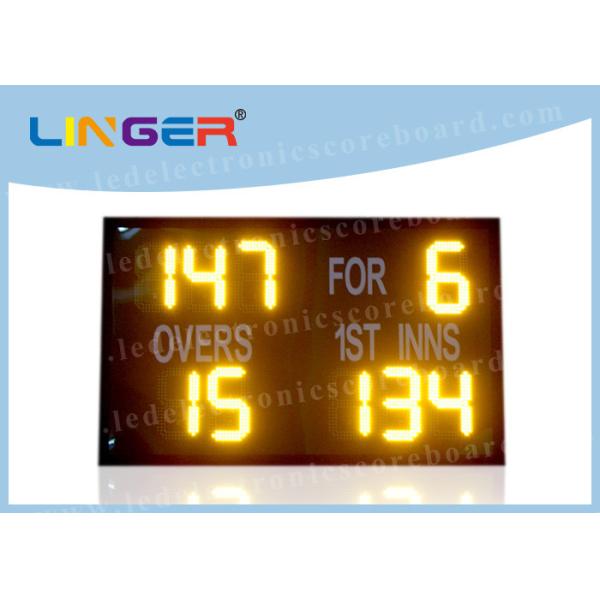 8 Inch 200mm Portable Electronic Scoreboard Cricket With White Stickers