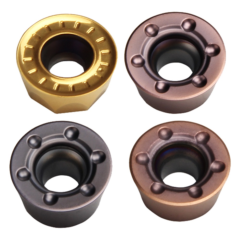 RPMV CNC Insert with Super Hard Material and 11° Angle for Precision Copper