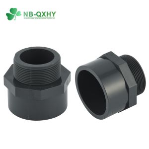 China 20mm to 110mm Pn16 Pressure Pipe Fitting Threaded PVC Male Adaptor with Customization on sale