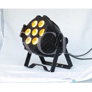 Buy cheap KTV DISCO led par light 7x15w rgbwa 5in1 indoor par lighting LED Par Light Red &Green&Blue&White&Amber color from wholesalers