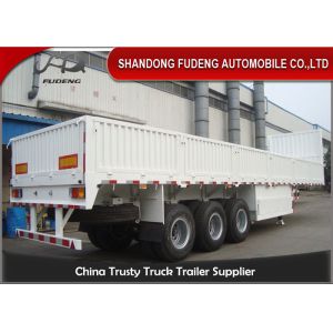 Buy cheap 3 Axles 40 Ton Side Wall Semi Trailer For Carrying 40ft 20ft Container from wholesalers