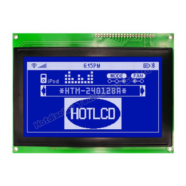 Buy cheap Industrial 240x128 Graphic LCD , T6963C STN LCD Display MCU / 8bit from wholesalers
