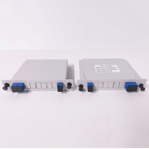 SC/UPC PLC Splitter with 0.3m Pigtail Length and 0.9mm Cable Diameter for Low