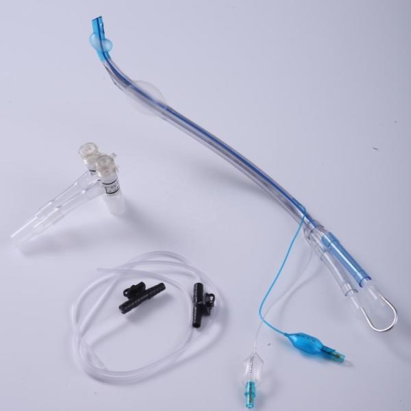 Quality Pre-Loaded Stylet PVC Endobronchial Tube Double Balloon  Endobronchial Tubes for sale
