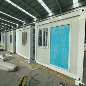 Buy cheap 20ft/30ft/40ft Waterproof Folding Container House Fast Install for Workers' House Customized Layout Luxury Camping Home from wholesalers