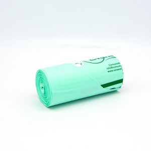 Buy cheap Drawstring Compostable Bin Liners Eco Trash Bags Hot Stamping from wholesalers