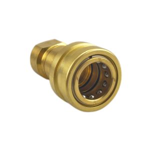 Buy cheap ISO7241B 0.75 Inch Hydraulic Brass Quick Coupler from wholesalers
