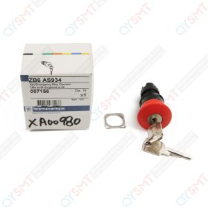 Buy cheap FUJI Key Emergency Stop Operator SMT Spare Parts XA00980 For NXT Machine from wholesalers