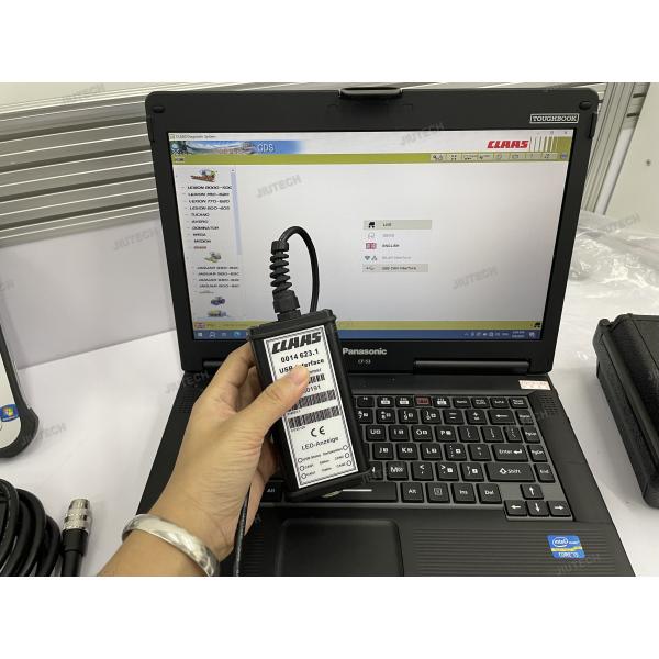 Buy cheap FOR CLAAS Diagnostic Tool Interface CANBUS MetaDiag Agriculture Construction Truck Excavator Diagnostic Tool+CF53 Laptop from wholesalers