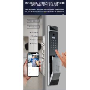 Buy cheap Office Door Smart Lock S914MAX Fingerprint Tuya APP Password RFID Card with HD Camera from wholesalers