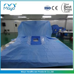 Buy cheap SBPP Transverse Laparotomy Drape Abdominal Drape EO Sterilized from wholesalers