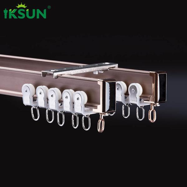 Quality 22ft Durable Heavy Duty Bendable Curtain Track With Anodized Finish for sale