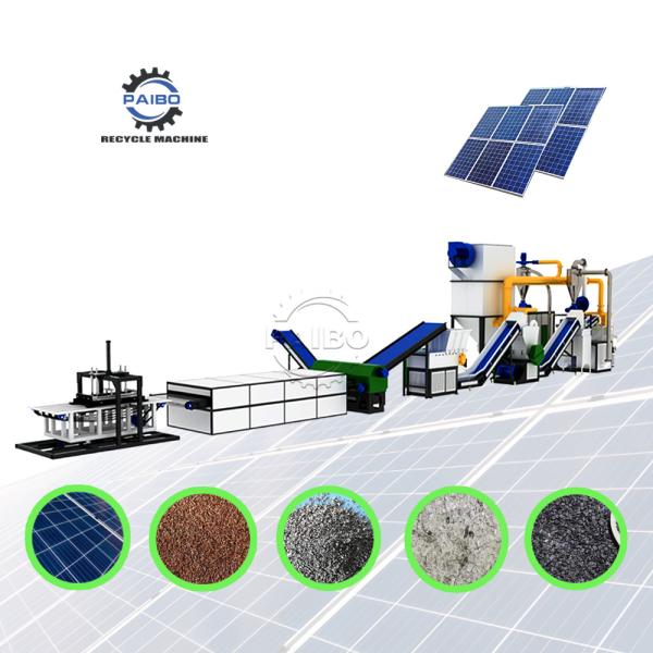 Quality Design Automatic Solar Panel Recycling Machine with and Advanced Features for sale