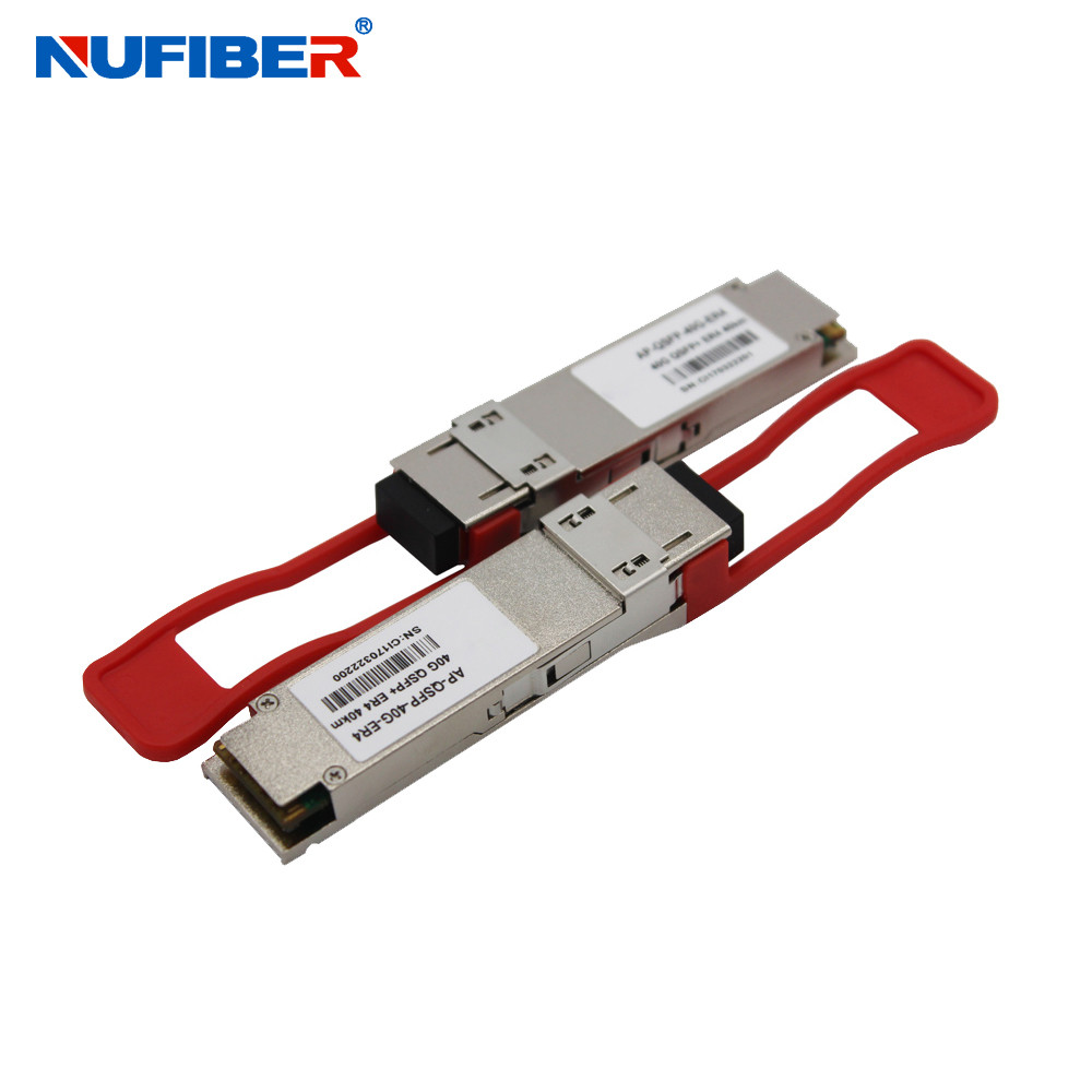 Buy cheap 40km Er4 Qsfp Optical Transceiver , Dual Lc Connector Cisco 40g Transceiver from wholesalers